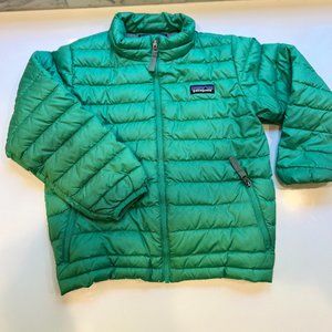 Boys Patagonia Nano Puff Jacket, Green Size 5T